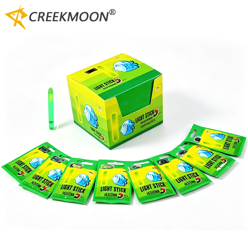 Fish Alarm - 500Pcs 4.5X37MM Fishing Float Glow Stick