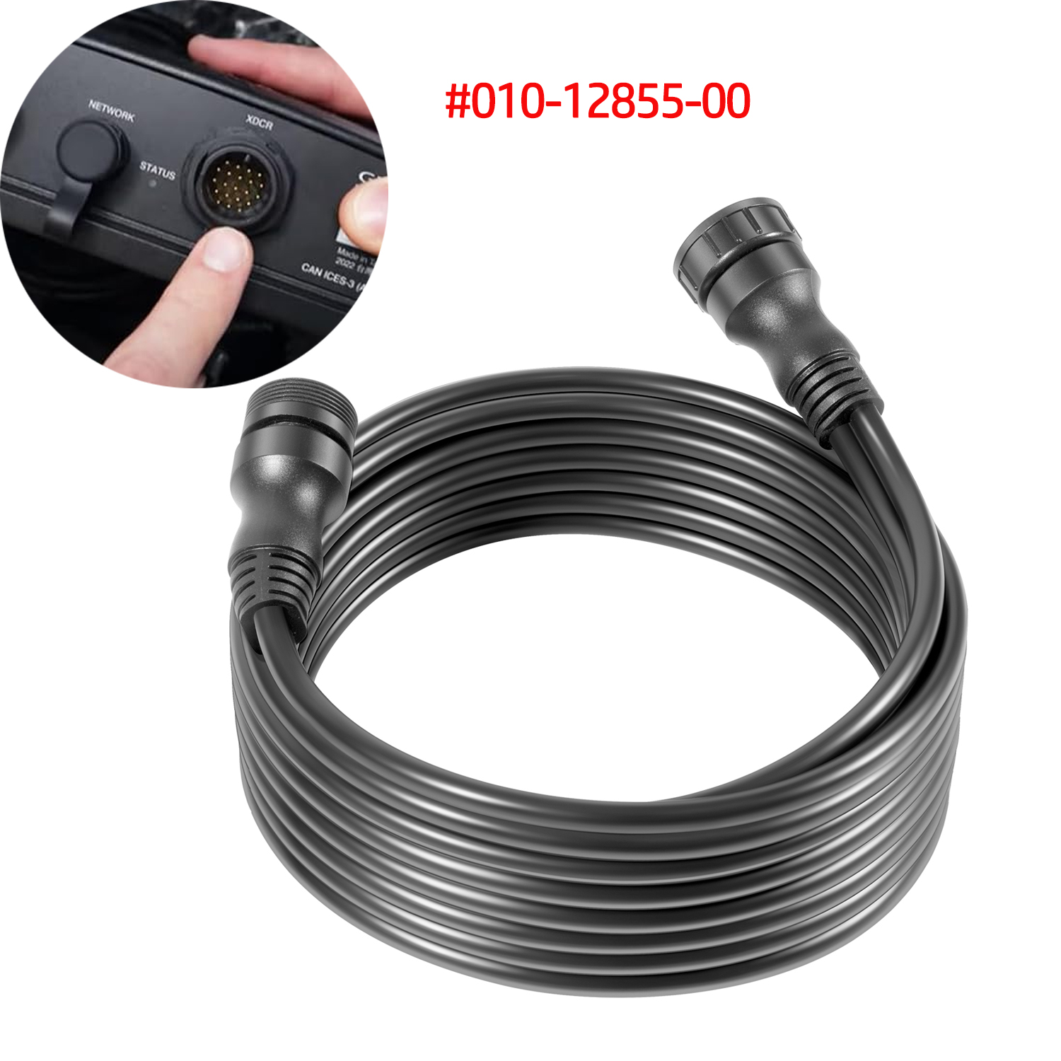 010-12855-00 Ship Transducer E - Fish Finder Cable ulasan dan harga