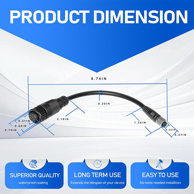 MKR-US2-1 Adaptor Cable Univer - Fish Finder ulasan dan harga