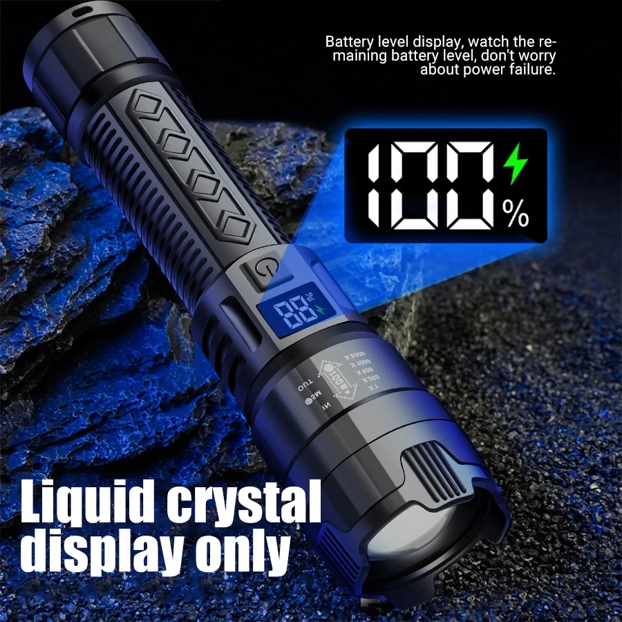 High Power 2000LM LED Flashlig - Fishing Light ulasan dan harga