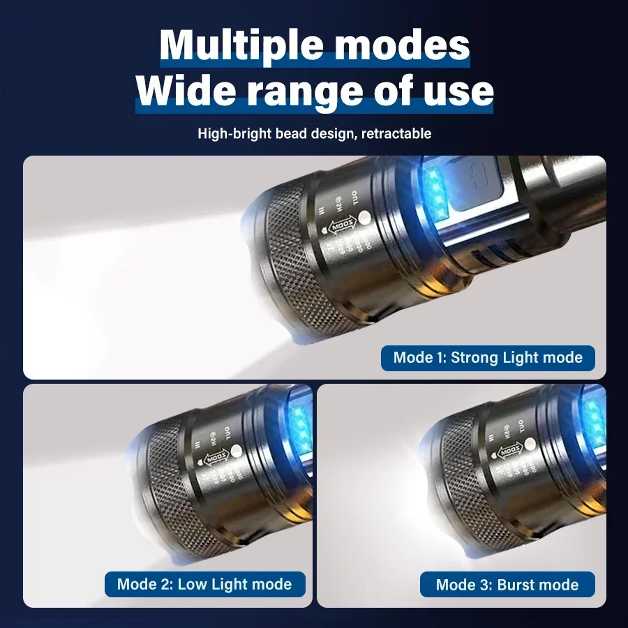 High Strong Power Led Flashlig - Fishing Light ulasan dan harga