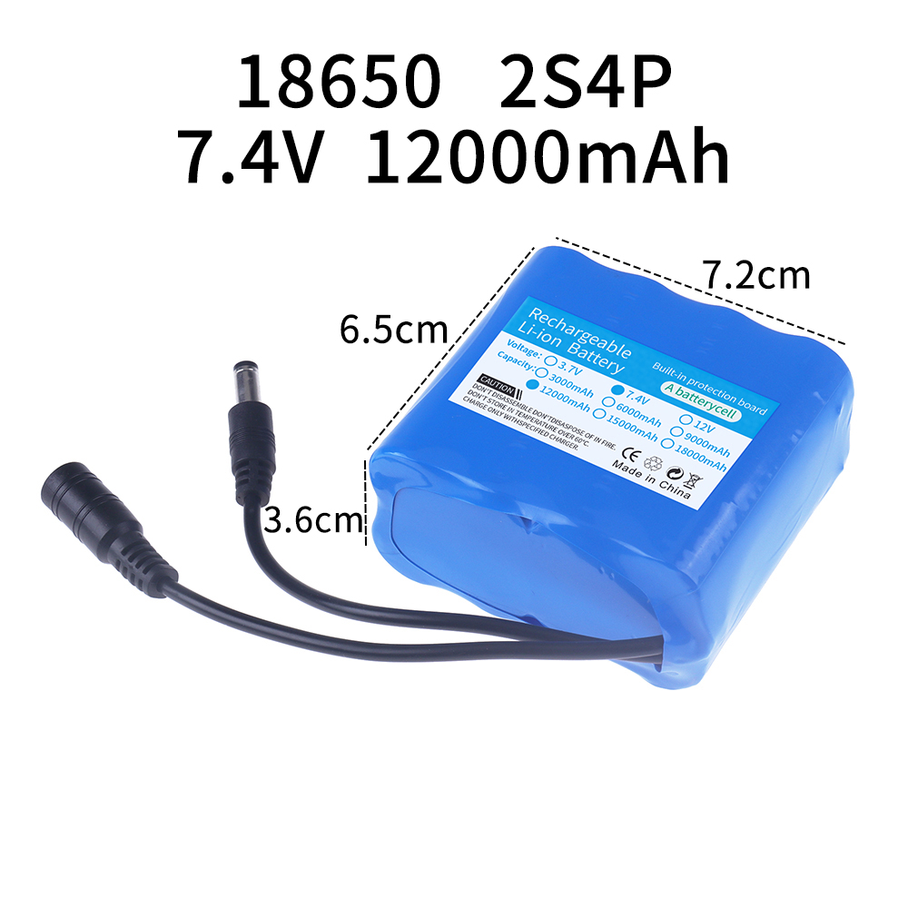 7.4V battery 3000mah/6000mah/9 - Fish Finder Transducer ulasan dan harga