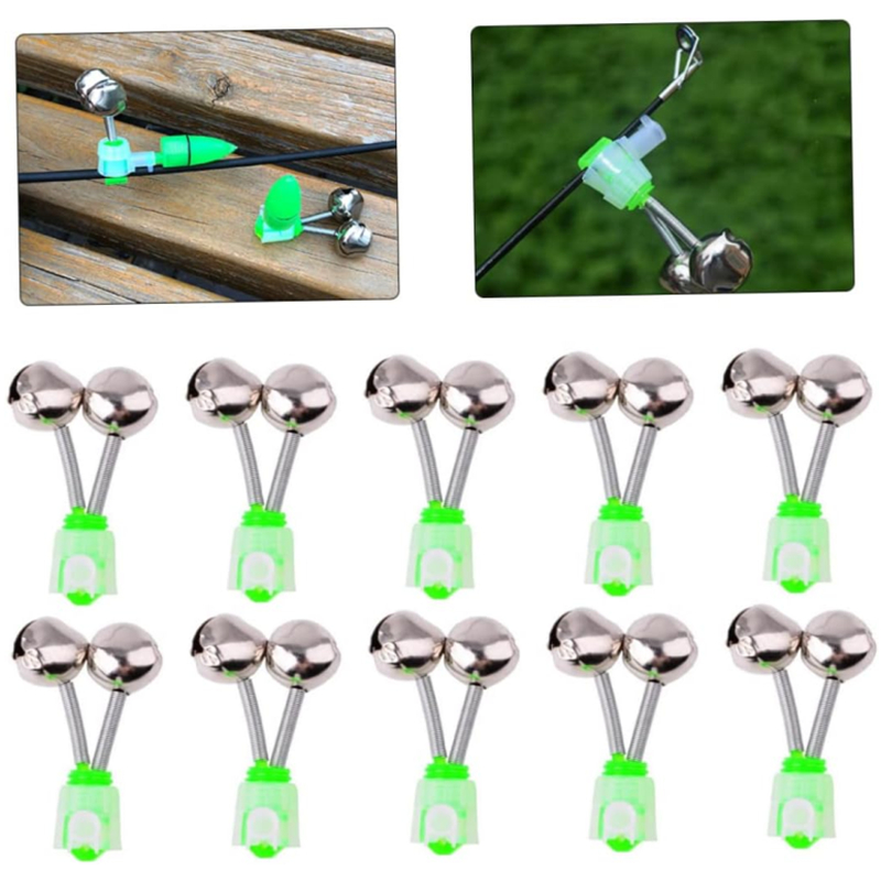 50-5PCS Double Bells Fishing I - Fish Alarm ulasan dan harga