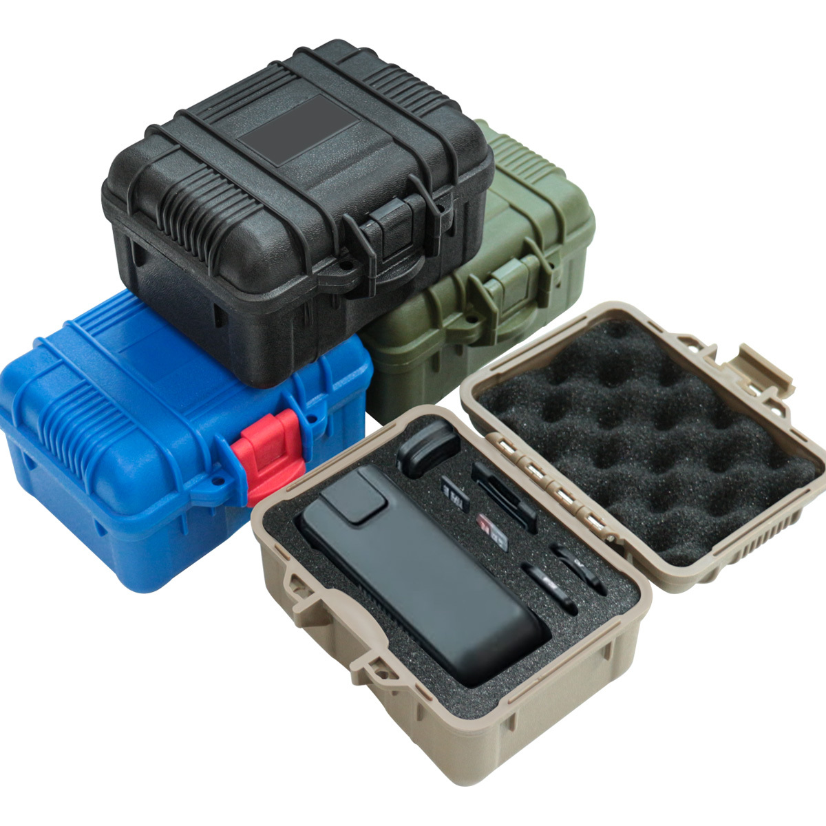 Plastic Box With Anti-shock Fo - Fish Finder Case ulasan dan harga