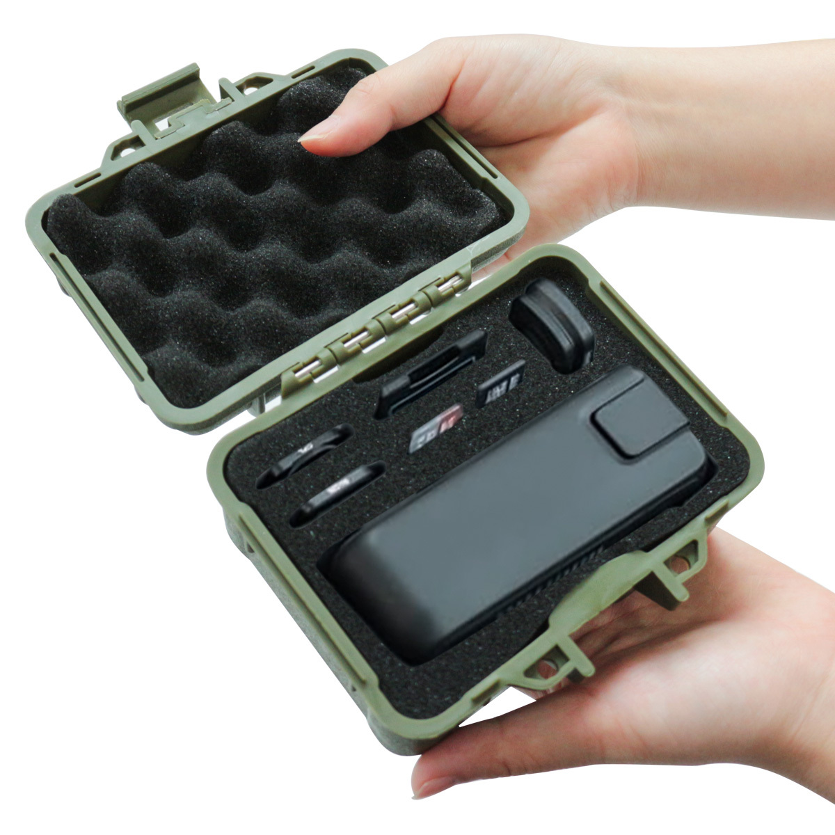 Plastic Box With Anti-shock Fo - Fish Finder Case ulasan dan harga