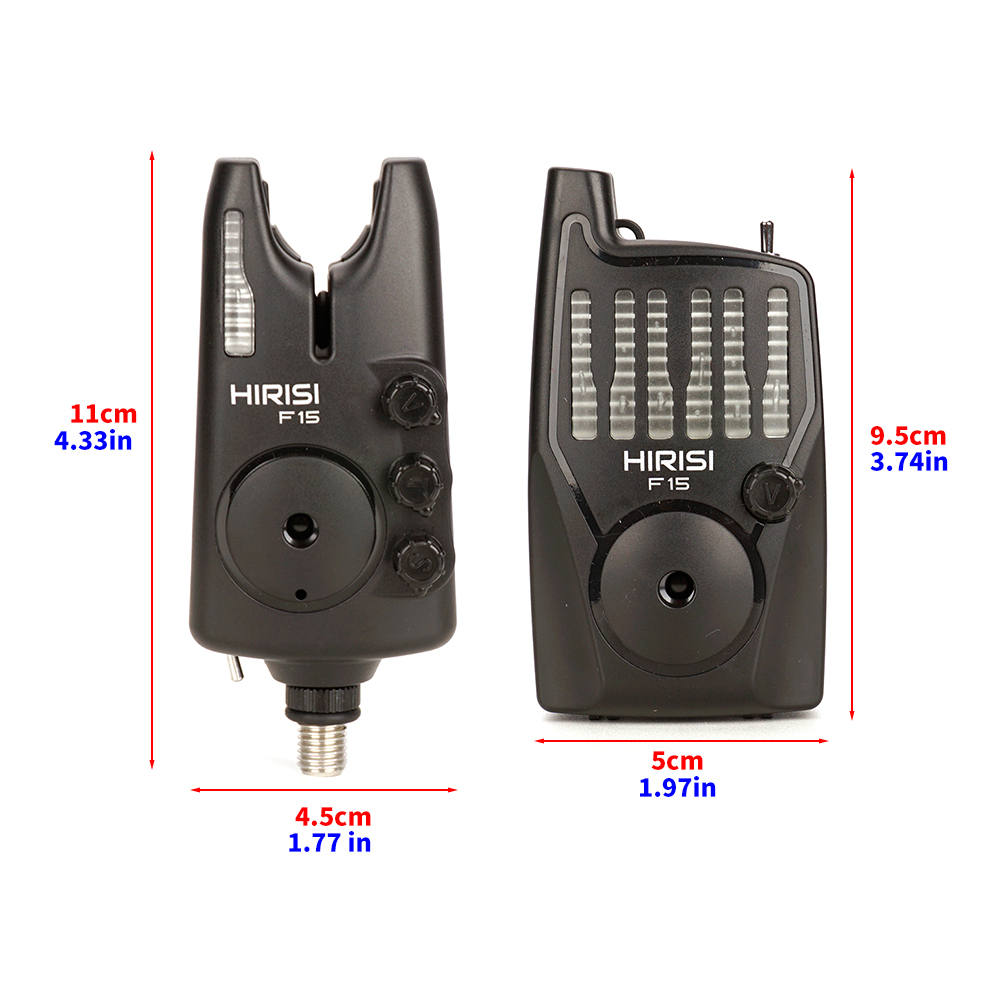 Hirisi F15-4 Fishing Bite Alar - Bite Alarm ulasan dan harga