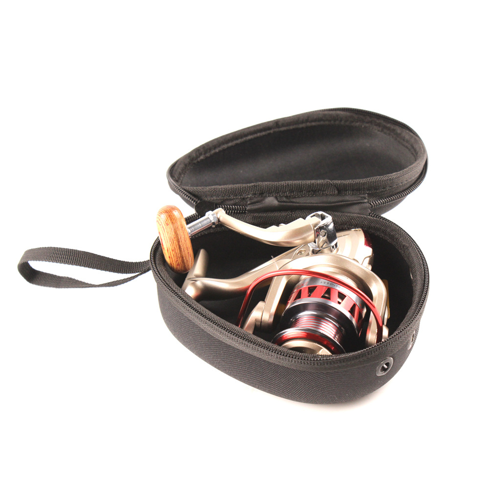 Portable EVA Fishing Reel Bag  - Fish Finder Case ulasan dan harga